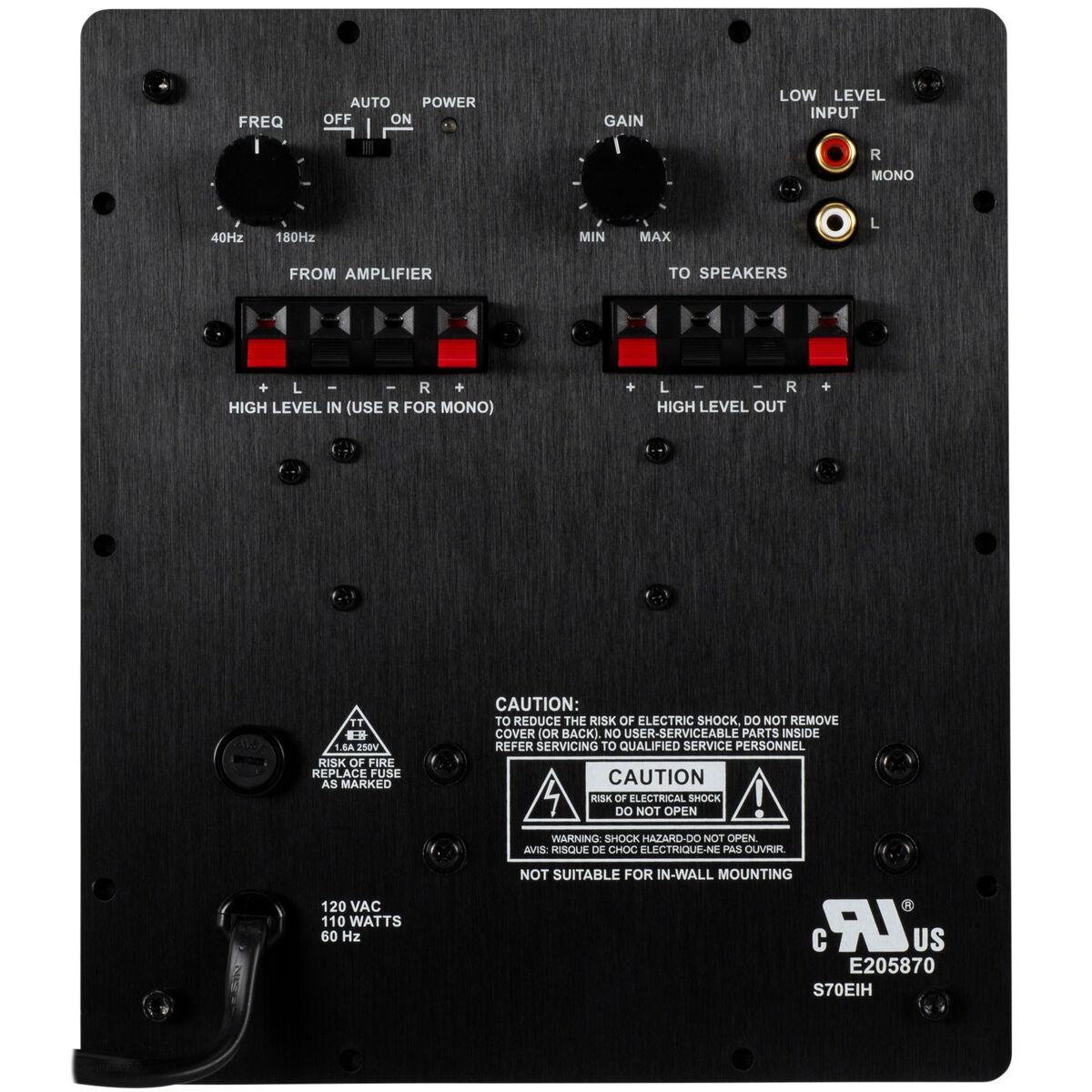 Sub plate hot sale amplifier